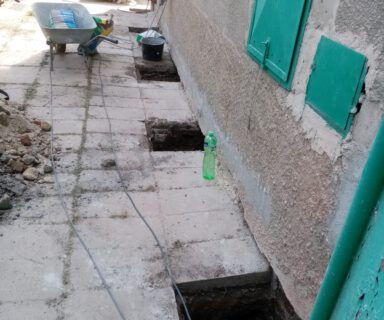 Kralupy nad Vltavou: Dodatečné zesílení základů rodinného domu